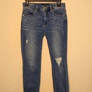 Lucky Brand Women's "Ava" Mid-Rise Super Skinny Jeans, Size 4/27 Regular